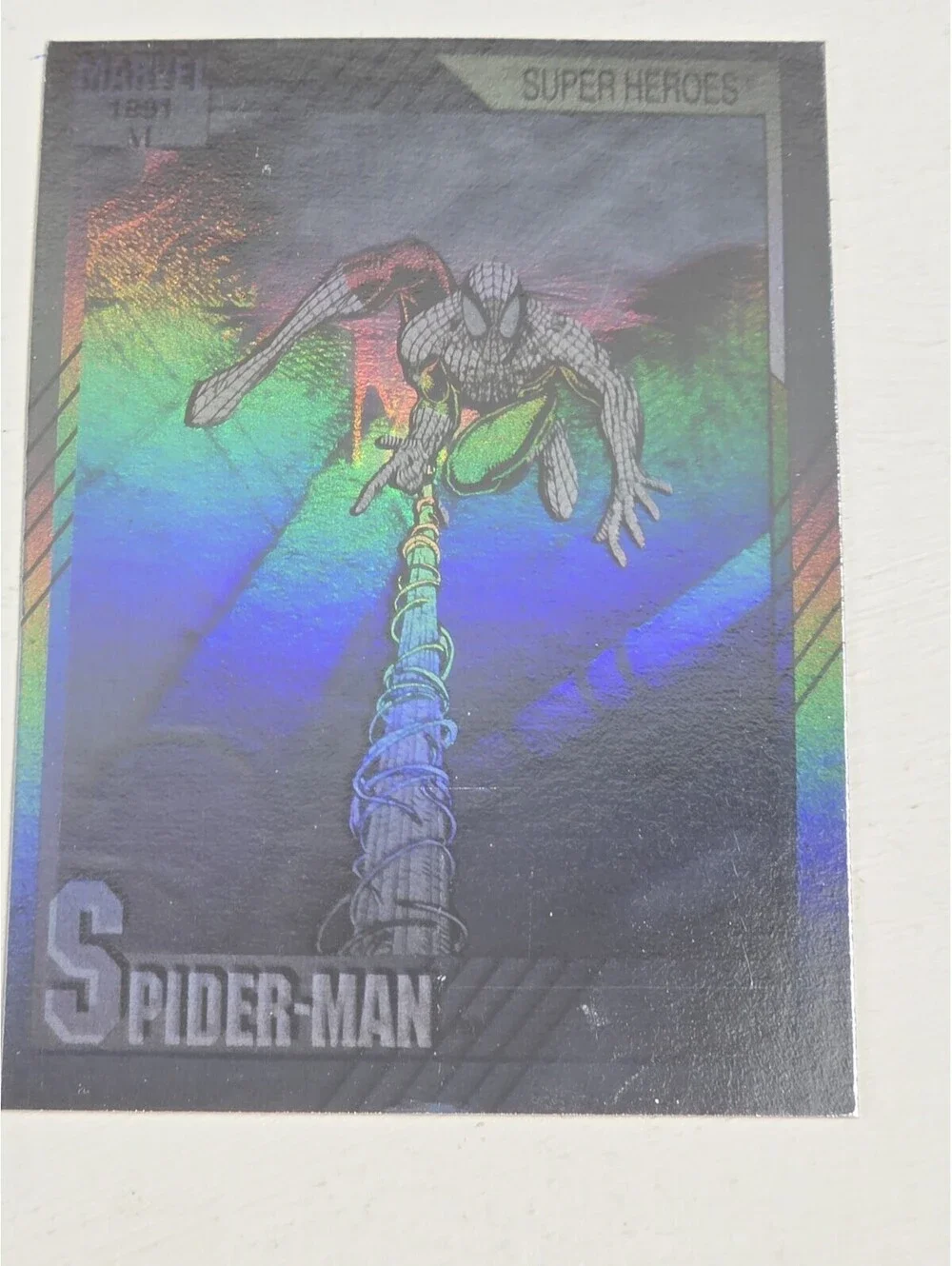 1994 SPIDER-MAN POWERBLAST #6 & Impel Holgram FOIL Card Lot